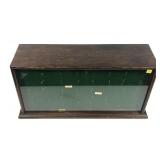 Vintage Robeson ShurEdge wooden and glass front