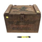 Winchester wooden ammo crate: