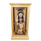 23" Elizabeth "Betty" Rouse handmade Indian Chief