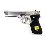 Beretta Model 92SB Stainless 9mm Semi-Auto