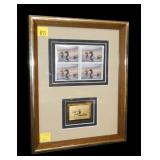 1995 Ducks Unlimited framed duck stamp, frame