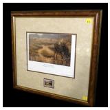 NRA "Too Close for Comfort" signed and numbered