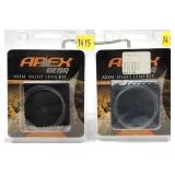 Lot, 2 Apex Axim sight lens kits, APE430H