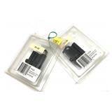 Lot, 2 adaptor picatinny to stud bipod/TAR