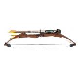 Compound bow with 5 Easton 2117 arrows