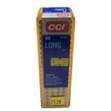 CCI .22 Long cartridges, 100 Rds.