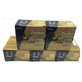 Lot, 5 boxes Federal 12 Ga. 2 3/4" 2-shot steel