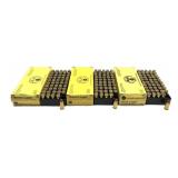 Lot, 3-UMC 9mm Luger cartridges, 50 Rds. each