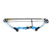 Mini Genesis youth compound bow with 3 carbon