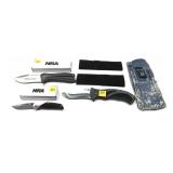 Lot, 2 NRA folding knives with boxes and