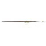 Fishing spear with wooden handle, 64" overall