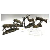Set of Danbury Mint Magnificent Whitetails