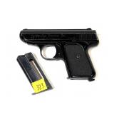 Jennings J-22 .22 lR. Pistol, 2.5" Barrel w/2-7