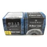 x2- Boxes of .410 Ga. 2.5" No. 7,5 Federal shot