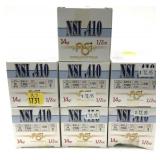 x7 Boxes of .140 Ga. 2.5" No. 9 NSI shot shells,