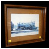 Pennsylvania Railroad framed print, frame size: