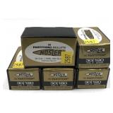 Lot, 5 boxes Nosler .30 Cal. 180-grain bullets,