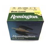 Remington 16 Ga. 2 3/4" 8-shot game loads, 25 Rds.