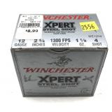 Winchester 12 Ga. 2 3/4" 4-shot steel shot
