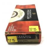 Box of .243 WIN 70-grain Nosler ballistic tip