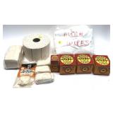 Large lot assorted gun cleaning patches