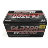 Brick of 500 .22 LR CCI Blazer cartridges,
