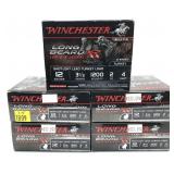 x5- Boxes of 12 Ga. 3" No. 4 shot Winchester