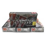 x4- Boxes of .220 Swift 55-grain V-Max Hornady