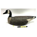 Hall Canadian goose wooden carved decoy marked