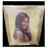 Lot, 2 Bill Hampton Native American prints,