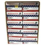 x50- Boxes of 5.56mm 55-grain FMJ Winchester