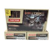 x3- Boxes of 6.5 Creedmoor 140-grain Norma Tip