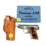 Jennings J-22 .22 LR. Semi-Auto Pistol, 2.5"