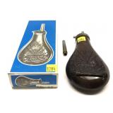 .44 Cal. powder flask with box