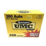 Mega-Pack of 250 rounds .380 Auto 95-grain