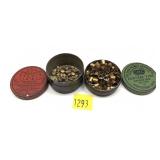 Lot, 2 vintage UMC percussion caps tins