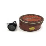 Lot, Compass and vintage Mello Mints tin