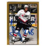 Jiri Fischer autograph on 1998 Topps Card #242