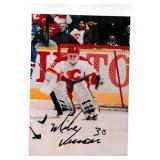 Mike Vernon autograph on 4x6