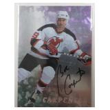 Bob Carpenter autograph on 1998 " In The Game"