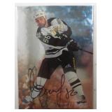 Sergei Zubov autograph on 1998 " In The Game"