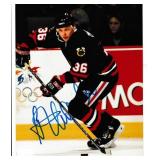 Alexi Zhamnov autograph on 8x10 photo