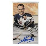 Ted Kennedy autograph on 1994 legend of Hockey