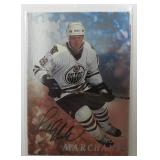 Todd Marchant autograph on "In the Game" card #55