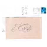 Glenn Chico Resch autograph on 3x5 card w/envelope