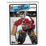 Clint Malarchuk autograph on Topps 1988 Card #25