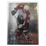 Eric LaCroix autograph on 1998 " In the Gameï¿½ card