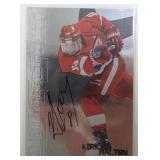 Kirk Maltby autograph on 1999 " In The Game"