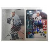 Lot, Steve Rucchin autograph on 8x10 photo;