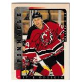 Lyle Odelein autograph on Pinnacle 1997 card #148